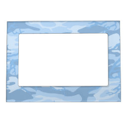 Faded Blue Camo Magnetic Frame