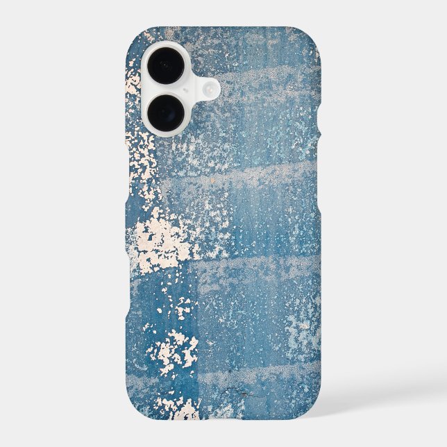 faded blue paint texture Case-Mate iPhone case (Back)