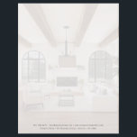 Faded Business Photo Professional Letterhead<br><div class="desc">A classy business faded photo design with your business details. Perfect for small and large corporate businesses. Professional and clean design. Your business photo will automatically be faded once you upload your own logo.</div>