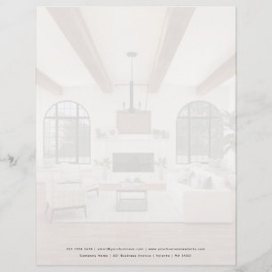 Faded Business Photo Professional Letterhead