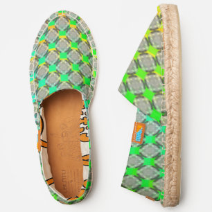 Faded Circle Grid by Kenneth Yoncich Espadrilles