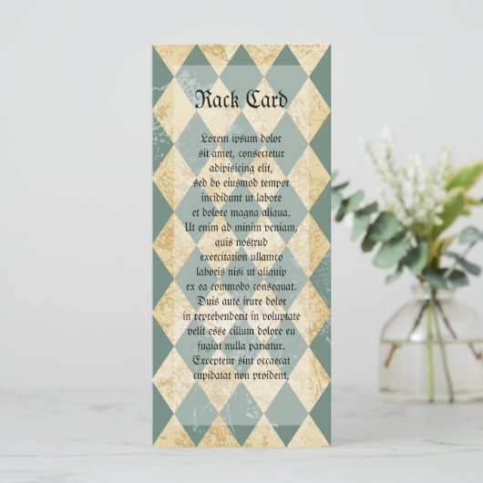 Faded Diamond Pattern (Standing Front)