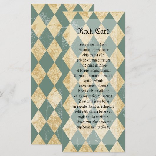 Faded Diamond Pattern (Front/Back)