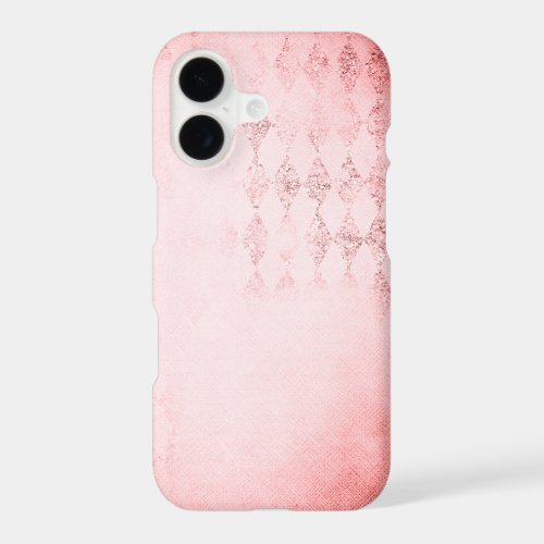 Faded Diamond Sparkle Bling iPhone 17 Case
