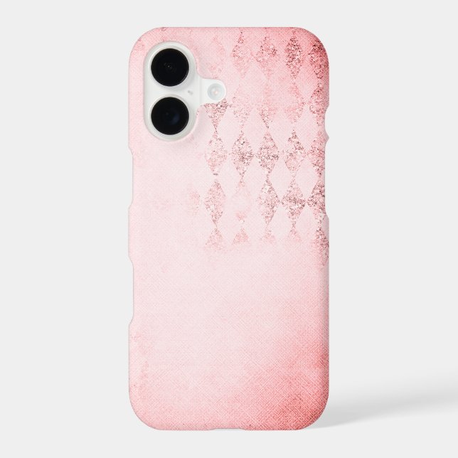 Faded Diamond Sparkle Bling Case-Mate iPhone Case (Back)