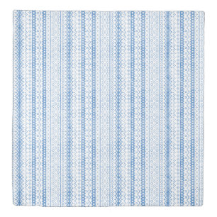 Faded Fair Isle Knitwear Watercolor Cozy Cabincore Duvet Cover