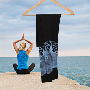 FADED GENES Chow TREE OF LIFE black Leggings