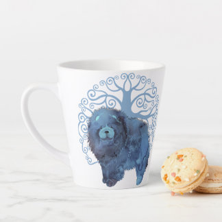 FADED GENES Chow Tree of Life latte Mug