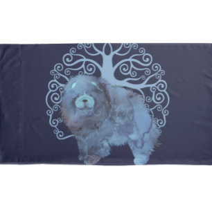 FADED GENES  Chow Tree of Life PILLOW CASES