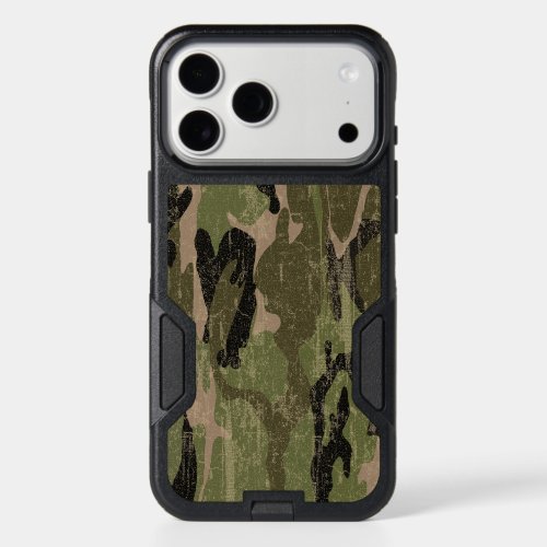 Faded Green Camo iPhone 17 Pro Max Case