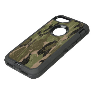 Faded Green Camo OtterBox Defender iPhone SE/8/7 Case