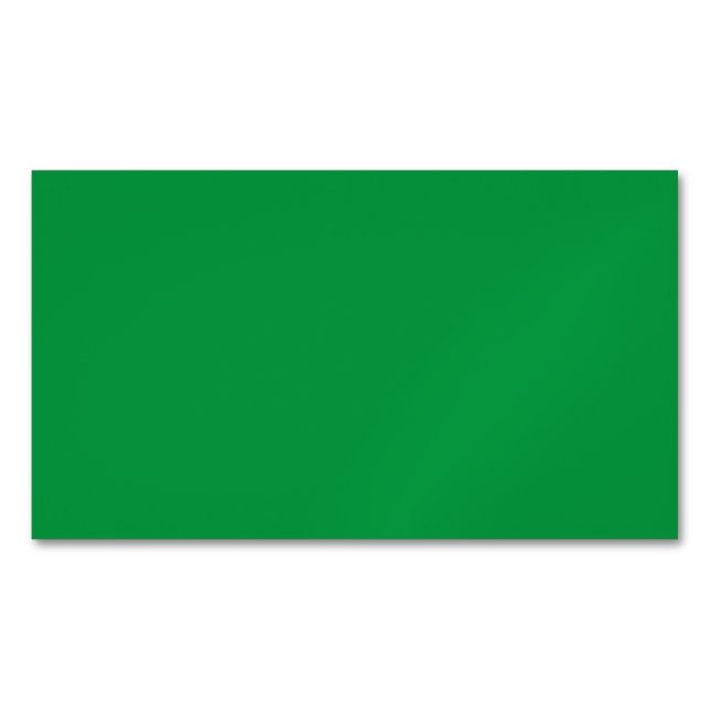 Faded Green,Fern,Forest Green, Business Card Magnet (Front)
