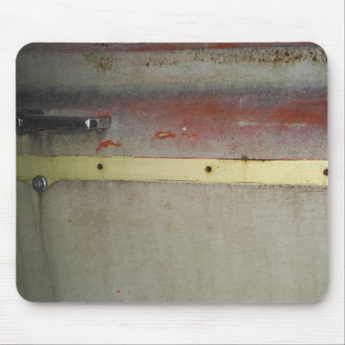 Faded Green Red Blue  Yellow rusted Mouse Pad