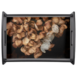 Faded Hydrangea   Serving Tray
