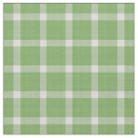 Faded Lime Green and white gingham  Fabric