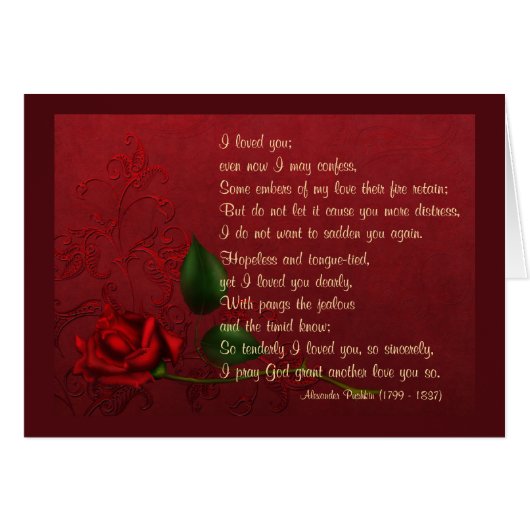 Faded Love Cards (Front Horizontal)