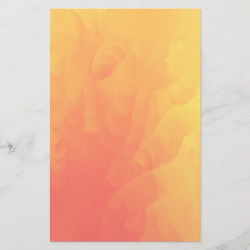Faded Molten Flames Design Stationery