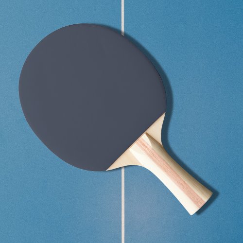 Faded Navy Solid Color Ping Pong Paddle