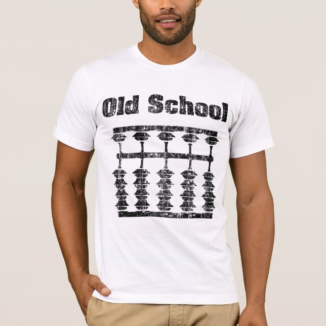 Faded Old School Abacus Shirt (Front)