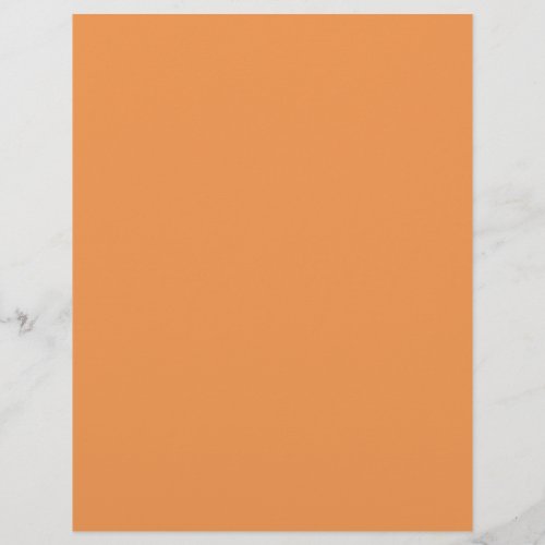  Faded orange solid color  Letterhead