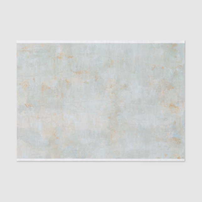 Faded Pastel Grunge Texture Tissue Paper (Front)