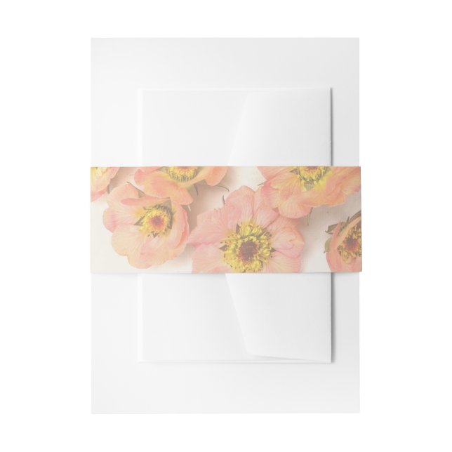 Faded Peach Geum Belly Band (Front Example)