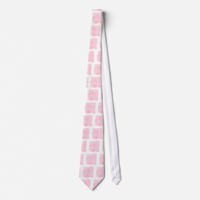 Faded pink in Clouds Ties (Front)
