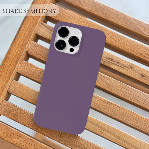 Faded Purple One of Best Solid Violet Shades Case-Mate iPhone 14 Pro Max Case