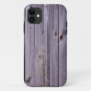 Faded Purple Wood iPhone 11 Case