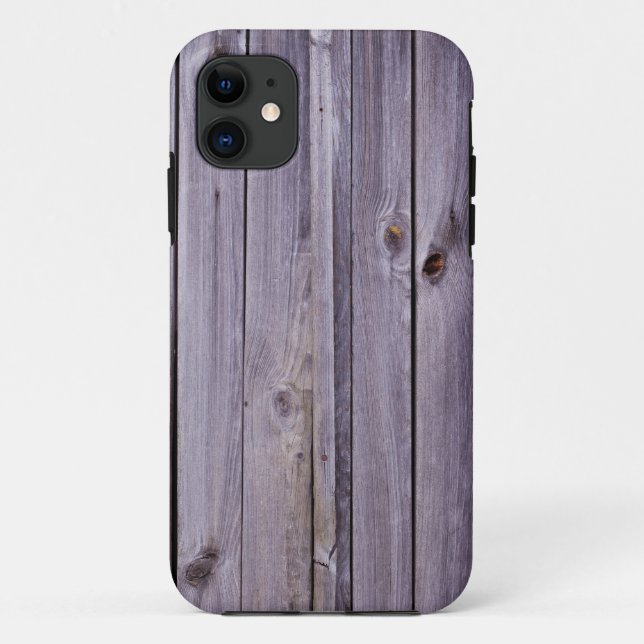 Faded Purple Wood Case-Mate iPhone Case (Back)