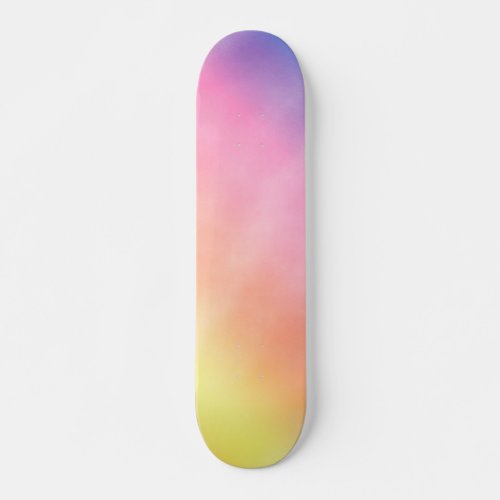 Faded Rainbow Wash Skateboard