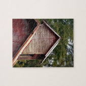 Faded Red Barn Cupola Jigsaw Puzzle (Horizontal)