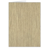 Faded Rustic Grainy Wood Blank Greeting Card (Front)
