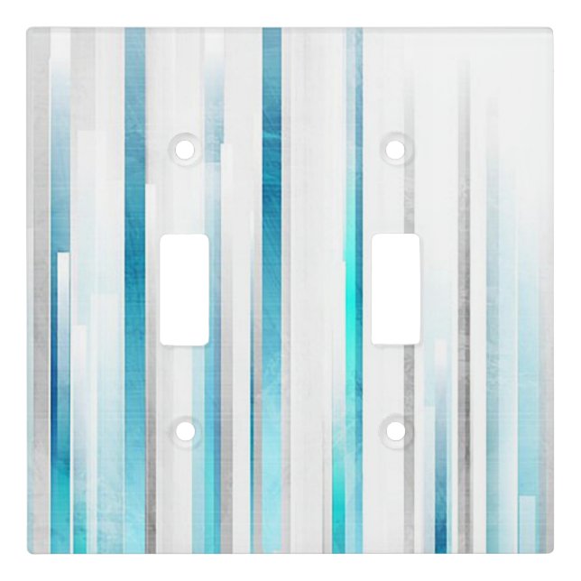 “Faded Stripes”  Light Switch Cover (Front)