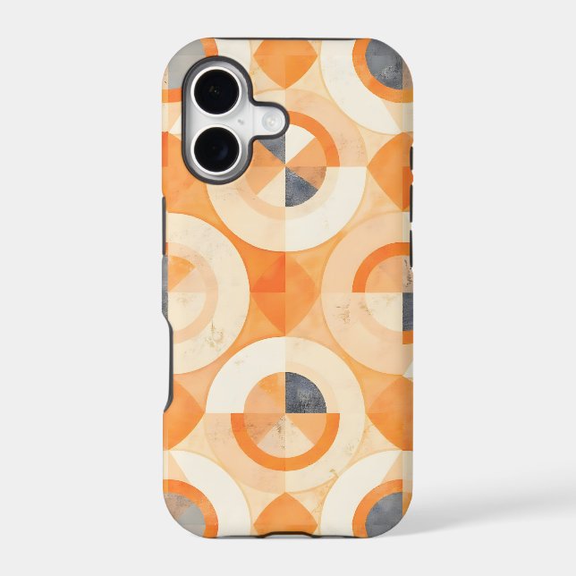 Faded Terra Geometrics Iphone Case (Back)