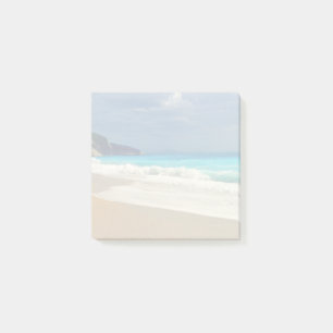 Faded Turquoise Blue Sea Beach Photo Post-it Notes