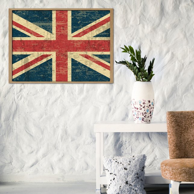 Faded Union Jack Poster (Creator Uploaded)
