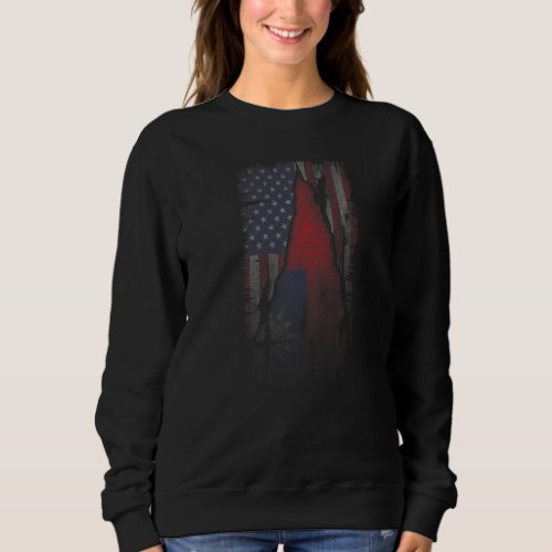 Faded Us And Taiwan Flags Support For Taiwan I Lov Sweatshirt