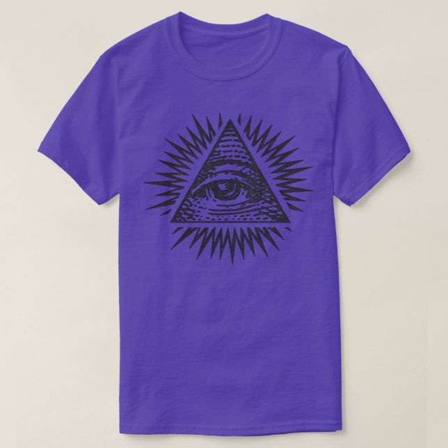 FadedStyle Illuminati Eye T-Shirt (Design Front)