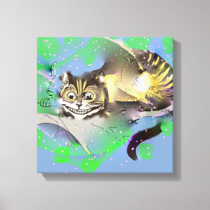 Fading Cheshire Cat Canvas Print