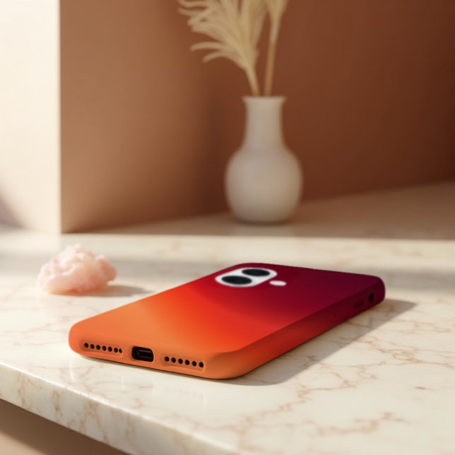 Fading Embers - Warm Abstract Fluid Art Case-Mate iPhone Case (Fading Embers Case. Protect with the warm, hypnotic glow of abstract art. Sophisticated style.)