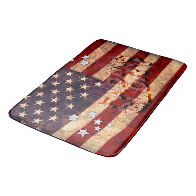 Fading Glory Bathroom Mat (Angled)