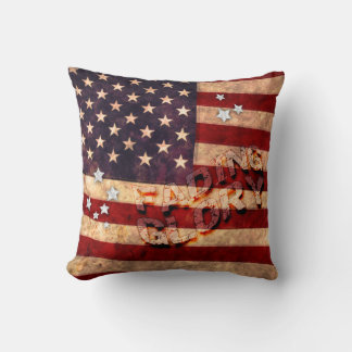 Fading Glory Throw Pillow
