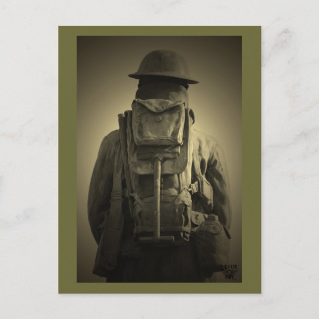 Fading into the Silence - C.E. Dyer Postcard (Front)