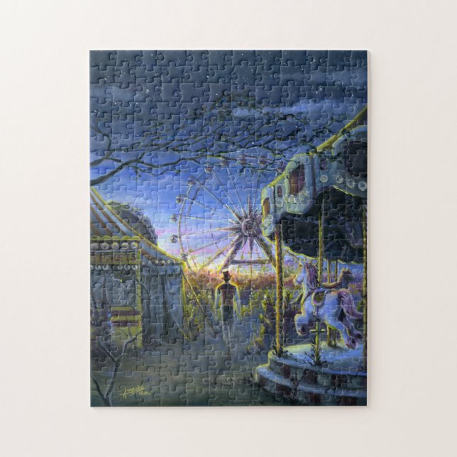Fading Jigsaw Puzzle (Vertical)