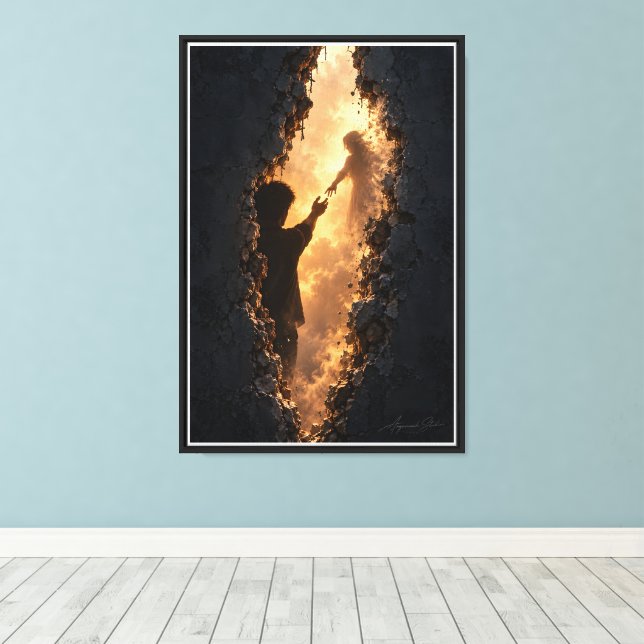 Fading Light Canvas Print (Insitu(Wood Floor))