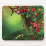 Fae In The Flower Hat Mousepad