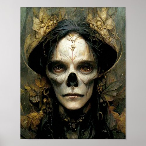 Fae Of Death 2 Dark Fantasy Art Poster