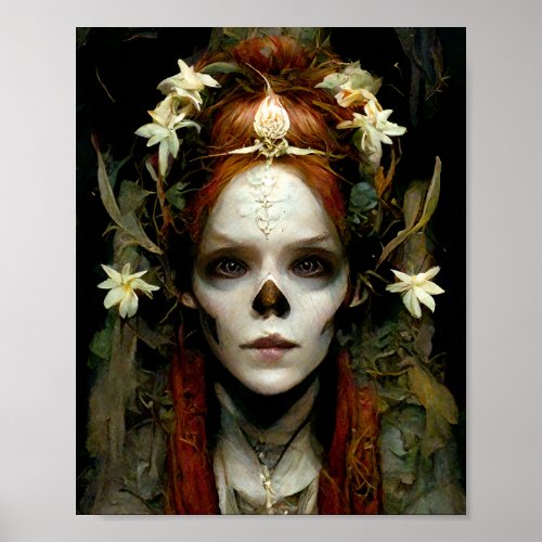 Fae Of Death 5 Dark Fantasy Art Poster