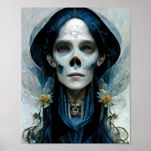 Fae Of Death 6 Dark Fantasy Art Poster